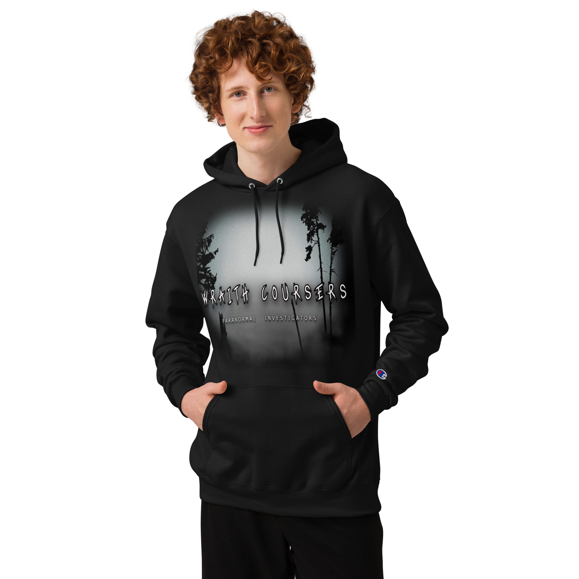 Wraith Coursers OG FRONT - Unisex Champion hoodie - Image 2