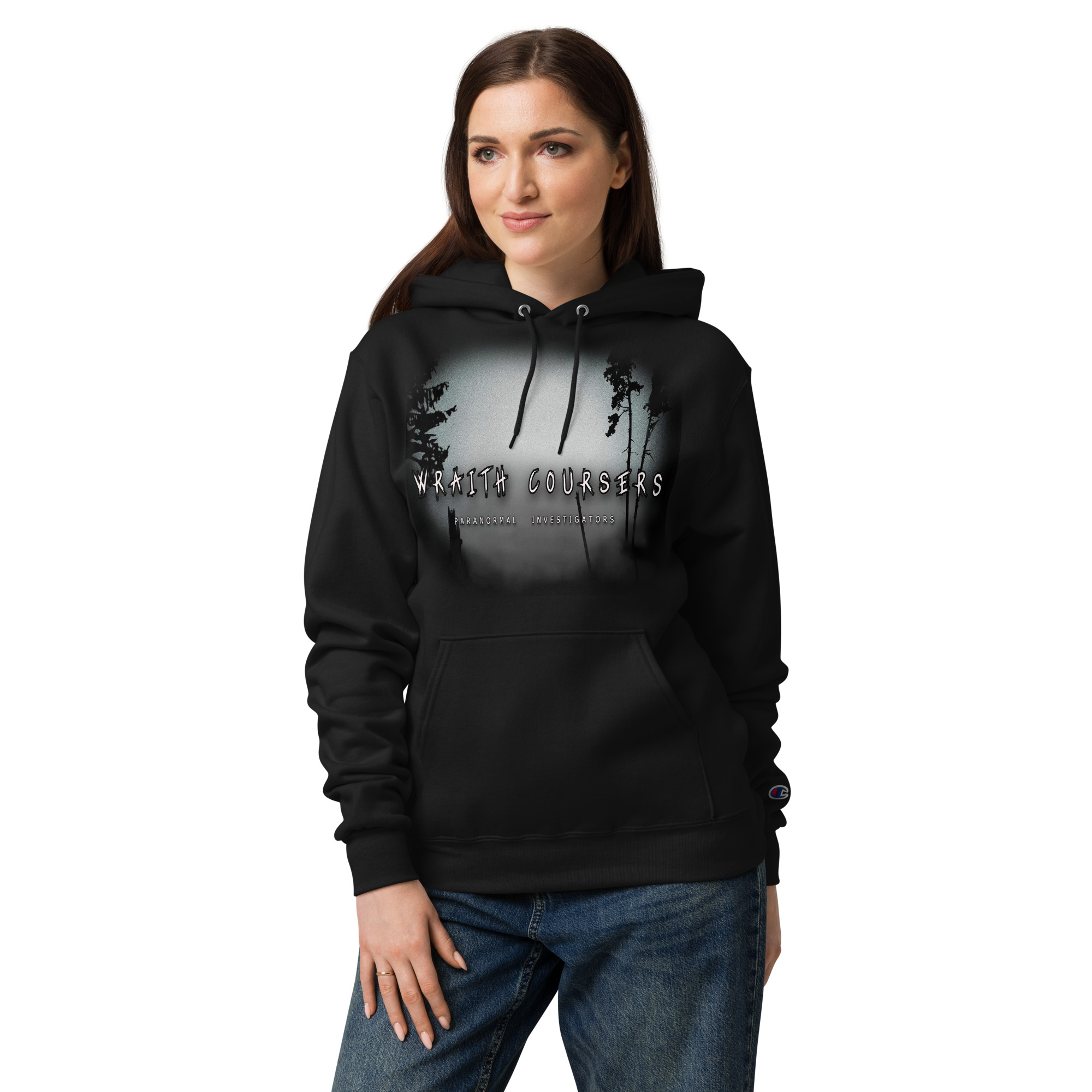 Wraith Coursers OG FRONT - Unisex Champion hoodie - Image 3