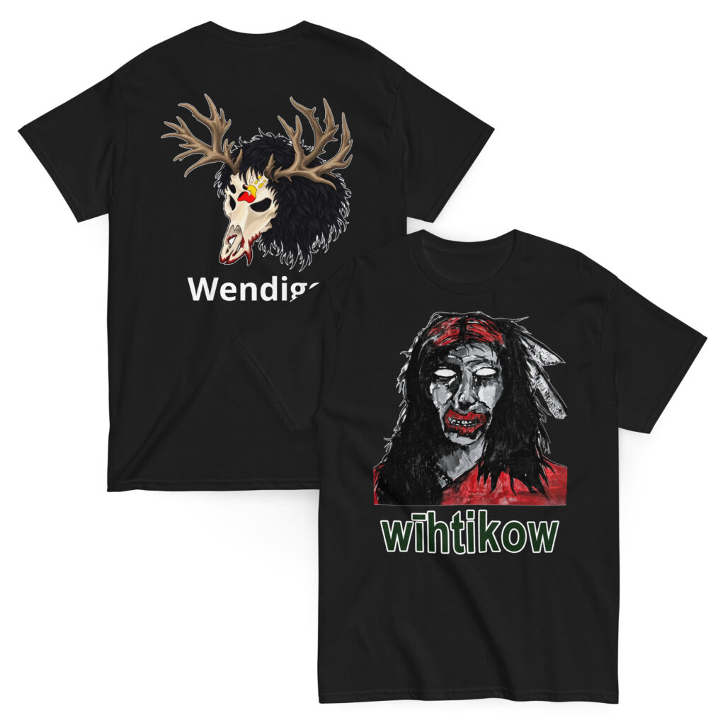 Wīhtikow / Wendigo — Front & Back Graphic T-Shirt - Unisex classic tee